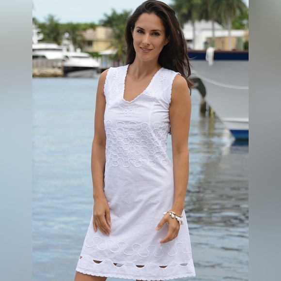 Cotton Natural Largo Dress - Picture 8 of 9